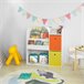 Organizador de Juguetes con 2 Cajas KMB37-W SoBuy Blanco