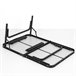 Aktive Mesa plegable camping maletín antideslizante negro c/sistema de nivelación Negro