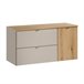 Mueble bajo lavabo cesto de ropa Manoa 120 Beige