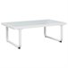 Set de muebles de jardín    cojines aluminio Blanco/ Negro