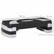 Step Fitness Plástico HOMCOM, deportes y ocio - fitness Negro
