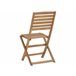 Beliani Conjunto de comedor TOLVE Marron