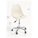 Pack 6 Sillas Dami Office Beige