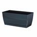 2x Jardinera de plastico Coubi Case P Grafito