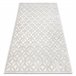 Alfombra SANTO sisal 58507 Calado art déco 160x220 Crema