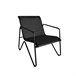 Acomoda Textil – Jardín 2 Sillones + Mesa (3 Piezas) Negro