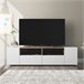 Mueble TV Tania 4 Puertas Color Blanco/Roble Blanco
