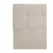 Cabecero MIRO de tela 160x117cm Beige