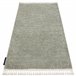 Alfombra BERBER 9000 Franjas Bereber Marroquí Shaggy 200x290 Verde