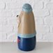 Figura decorativa morsa BERTA surtida material resina Multicolor