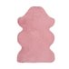 Alfombra lisa lavable de pelo alto FOX - ATTICGO 60x90 Rosa
