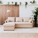 BUDWING Orlando Sofá Cama Beige