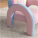 Sillón Infantil Tablero Multicapa, MDF, Espuma, Poliéster ZONEKIZ Rosa