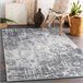 Alfombra CORE W9782 - estructural 120x170 Gris