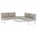Beliani Conjunto longue COCCORINO Gris Oscuro