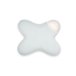Almohada Mariposa Plana Viscoelástica Funda Algodón Blanco