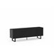 Mueble tv 161,2cm 4 puertas negro PETA Mueble tv 161,2cm 4 puertas negro PETA Negro