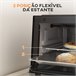 Horno Eléctrico Metal HOMCOM, hogar - cocina Negro