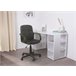 Silla de escritorio ALDO negra Negro