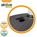 Base para sombrilla circular antracita 41-51 mm Aktive Gris