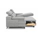 Chaise longue con cama TITUS Gris