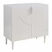 Aparador Starvili con 2 puertas MDF [en.casa] 76 Beige