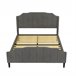 Marco de la cama 200x140 Gris