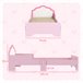 Cama Infantil MDF, Tablero Multicapa ZONEKIZ Cama Infantil MDF, Tablero Multicapa ZONEKIZ Rosa