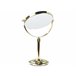 Beliani Espejo de maquillaje AVEYRON 20x13 Dorado