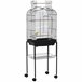 Jaula para Pájaro Acero, PP, Madera Mixta PawHut Negro