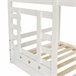 Cama litera 96x257 Blanco