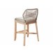 Beliani Conjunto bistro TALAMONE Gris/ Madera