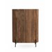 Aparador alto forma elíptica 2 puertas madera de mango Madera