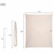Aktive Sombrilla terraza 4 varillas Beige