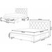 Beliani Cama con cajones Terciopelo LIEVIN 145x217 Beliani Cama con cajones Terciopelo LIEVIN 145x217 Beige
