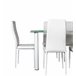 Conjunto de mesa 140x80 Blanco