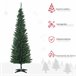 Árbol de Navidad Plástico, Metal HOMCOM Verde