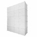 Armario Vestidor Cube Personalizable Boxed Premium Armario Vestidor Cube Personalizable Boxed Premium Blanco