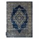 Alfombra DE LUXE moderna 474 Ornamento - Structural 200x290 Azul
