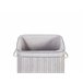 Beliani Estante de baño pequeño KALUTARA Gris