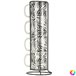 Juego de 4 Tazas Mug Negro