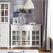 Aparador Cocina con 3 Puertas y 2 Cajones FSB77-W SoBuy Blanco