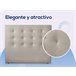 Cabecero Modelo Rivoli Acolchado, Tapizado en Polipiel de Alta Gama 160 Cabecero Modelo Rivoli Acolchado, Tapizado en Polipiel de Alta Gama 160 Beige
