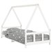 Estructura De Cama Infantil 205x95 Blanco