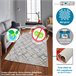 Alfombra De 80 X 150Cm 150x80 Beige