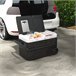 Nevera de Compresor PP, ABS HOMCOM Negro