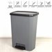 Curver Cubo de basura Compatta 50L Gris