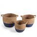 Set de 3 cestas Anxo Azul