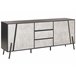 Beliani Aparador BLACKPOOL 177 Gris