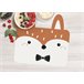 Mantel individual Infantil Zorro Marron